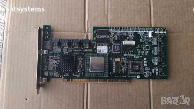 Adaptec AAR-2810SA 8-Port Serial ATA PCI-X RAID Controller Card With 64MB Cache