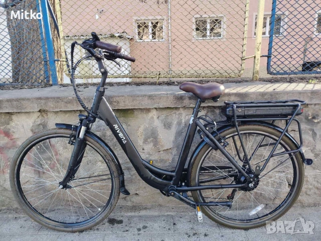 28 цола електрически велосипед с 7 скорости усилени капли амортисьори предни като нов , снимка 7 - Велосипеди - 53864904