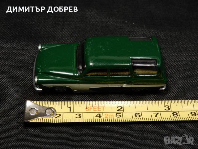 1/64 РЕТРО МЕТАЛНА КОЛИЧКА WARTBURG 311 CAMPING GRELL, снимка 7 - Колекции - 50506483