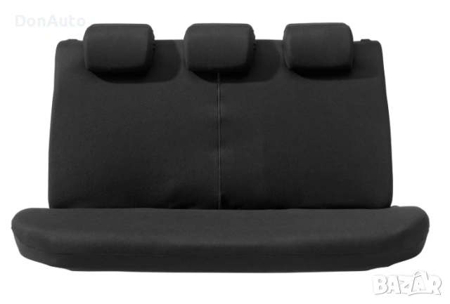 Универсални калъфи за седалки – 12 части, черни, снимка 3 - Аксесоари и консумативи - 53129606