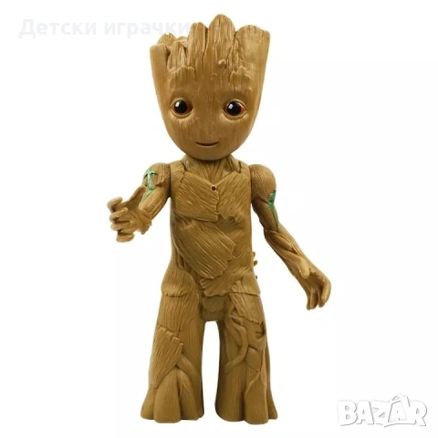 Фигурка Groot, Titan Hero, 30 см, кафява, снимка 3 - Фигурки - 53146123