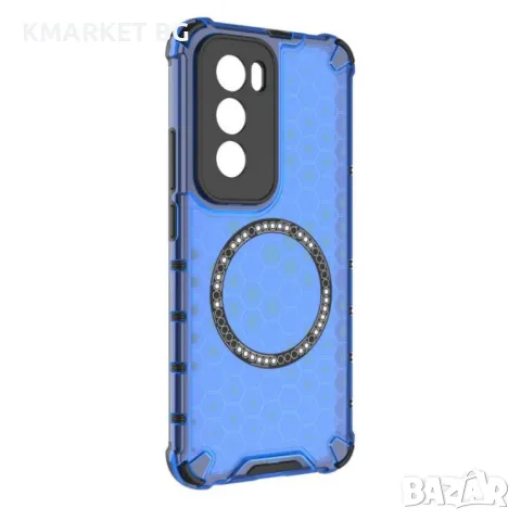 Oppo Reno12 Pro Силиконов Калъф Honeycomb TPU и Протектор, снимка 7 - Калъфи, кейсове - 48253824