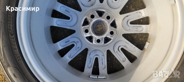 Джанти 17 Пежо 807 +Гуми 225 50 17 , снимка 4 - Гуми и джанти - 52289921