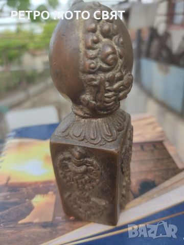 Тибет фън Шуй ретро винтидж статуетка пластика, снимка 1 - Антикварни и старинни предмети - 45785195