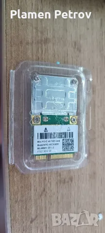 PCI-E WiFi6E card, снимка 1 - Мрежови адаптери - 46836929