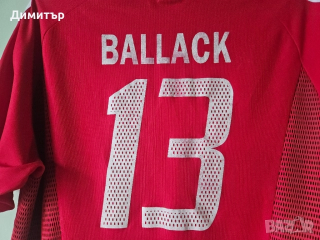 Adidas Michael Ballack Bayern Munich #13 2001 Soccer Jersey Shirt L football футболна тениска джърси, снимка 10 - Футбол - 52059670