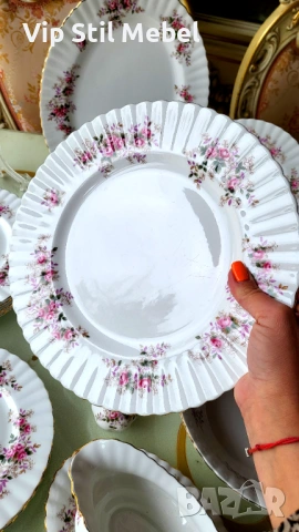 Сервиз за хранене Royal Albert, Lavender Rose , снимка 14 - Сервизи - 53935300