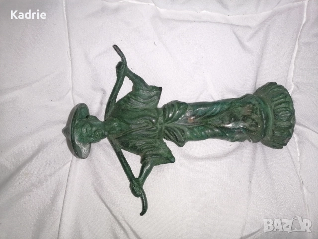 Уникална бронзова статуя, снимка 3 - Антикварни и старинни предмети - 52819213