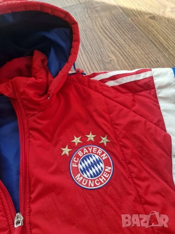 Страхотно мъжко футболно яке ADIDAS BAYERN сезон 2014 / 2015 размер XL / 2XL , снимка 4 - Якета - 52658460
