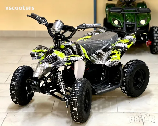 Електрическо АТВ/ATV за деца 800W “Rocket Mini” 2024 - НОВО В КАШОН зелено, снимка 1 - Мотоциклети и мототехника - 47197097