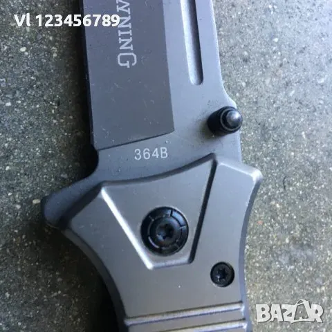 Сгъваем автоматичен Browning 364 В (черен) -88х220, снимка 6 - Ножове - 48489868