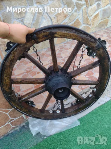 Полилей от колело на каруца З модела, снимка 9 - Полилеи - 42651281