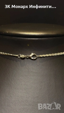 Сребърно колие, снимка 6 - Колиета, медальони, синджири - 51077974