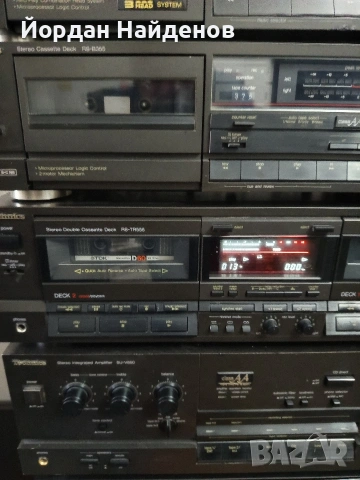 TEChnics RS. TR 555 PERFEKTEN И. ДВЕТЕ ГНЕЗДА СА ЗАПИСВАЩИ