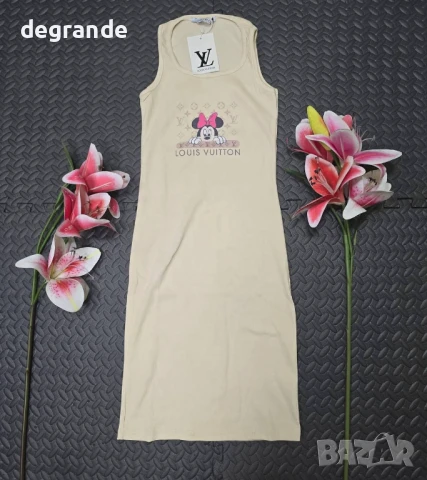 Рокля рипс Материята е памук и еластан , снимка 3 - Рокли - 50797038