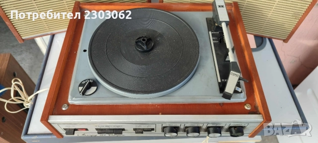 Грамофон Аккорд 201 Стерео, снимка 4 - Грамофони - 52483179