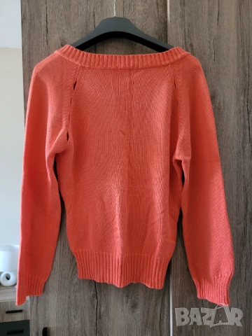 Дамски пуловер, 100% памук, снимка 4 - Блузи с дълъг ръкав и пуловери - 53708940