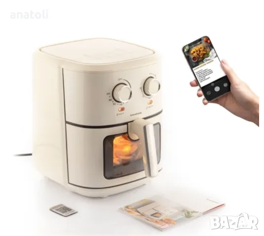 чисто нов are fryer без мазнина InnovaGoods Vynner Pro 6500 от Германия , снимка 6 - Мултикукъри - 49304598