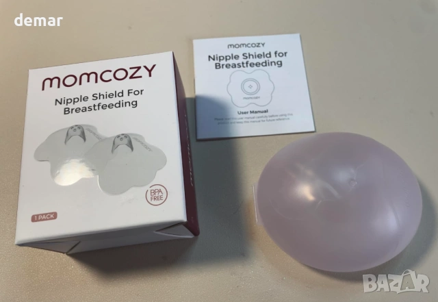 Momcozy флорални контактни накрайници за кърмещи майки, (1 чифт, 17 мм), снимка 8 - Аксесоари за кърмачки - 53411029