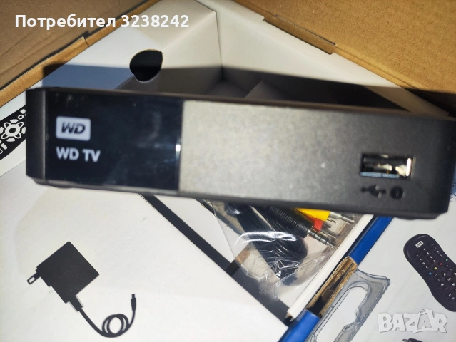 WD TV приемник за телевизия (пълна окомплектовка), снимка 2 - Приемници и антени - 53713086