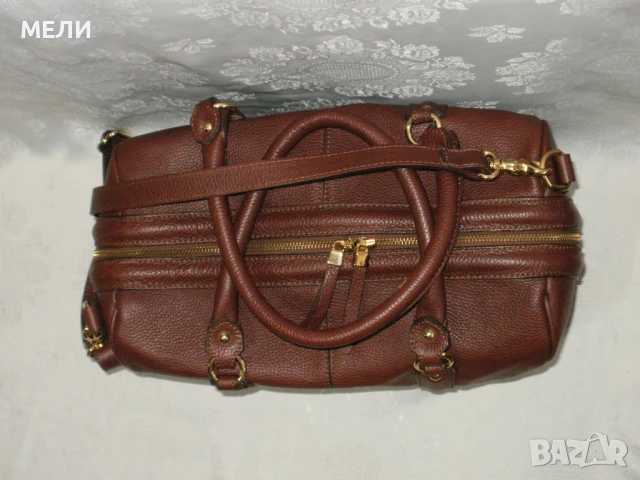 нова дамска чанта естествена кожа НМ, снимка 3 - Чанти - 51071243