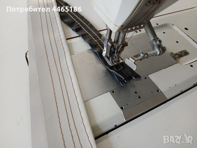 Двуиглова шевна машина с троен транспорт Durkopp Adler 867, снимка 2 - Други машини и части - 53883564