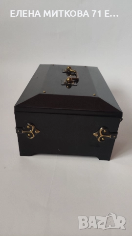Ретро музикална кутия за бижута-производство СССР 70-те години, снимка 4 - Антикварни и старинни предмети - 52683480