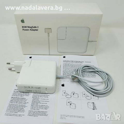  Зарядно за Apple MacBook Air, Pro 60W и 85W Magsafe 1,2 Макбук, снимка 3 - Кабели и адаптери - 37119199