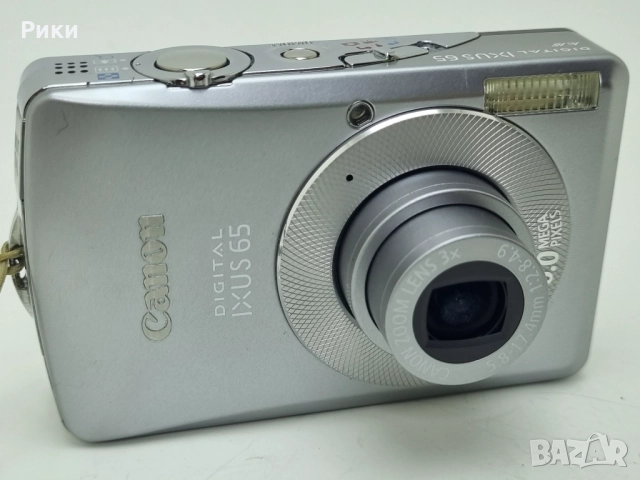 Canon IXUS 65 IS Digital Compact Camera 6.0 MP - 3x Optical IS Zoom , снимка 4 - Фотоапарати - 52742081