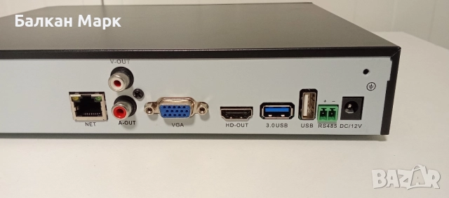 16-канален, видеорекордер, видеорегистратор OWSOO TW-7016NVR NVR–к-т с дистанционно, мишка и адаптер, снимка 2 - Други - 50711872