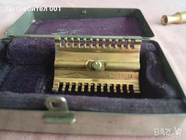 Антика Самобръсначка Жилет Gillette 1930та година, снимка 14 - Антикварни и старинни предмети - 53937795