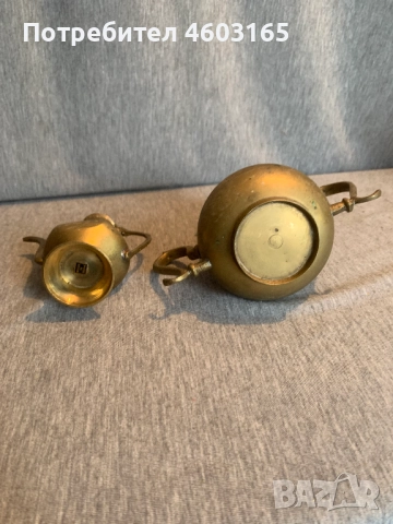 месингови съдове , снимка 4 - Антикварни и старинни предмети - 52868130