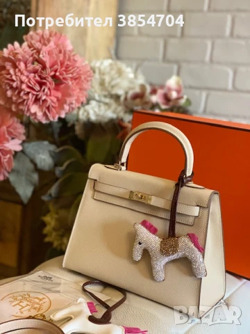 чанта Ермес Mini Kelly 28см*Кели*HERMES KELLY, снимка 10 - Чанти - 43483309