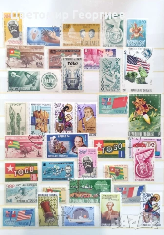 Пощенски марки/Того/ 165 бр.  К.3, снимка 4 - Филателия - 50860111