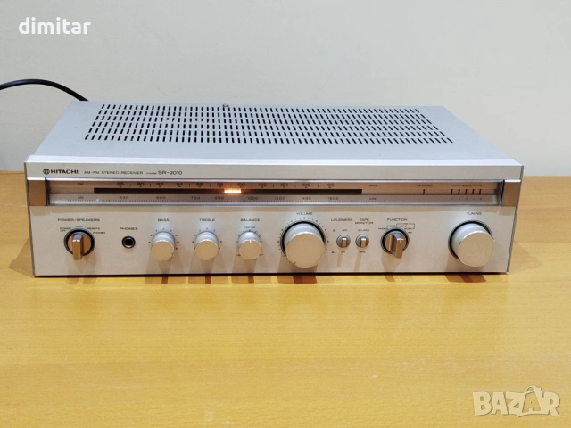 Стерео приемник тунер HITACHI AM - FM-SR 2010 - Япония, снимка 2 - Ресийвъри, усилватели, смесителни пултове - 53883482