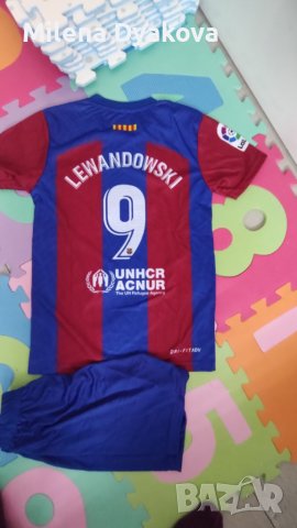 Lewandowski 9 FCB ново детско комплектче, снимка 6 - Други - 44967845