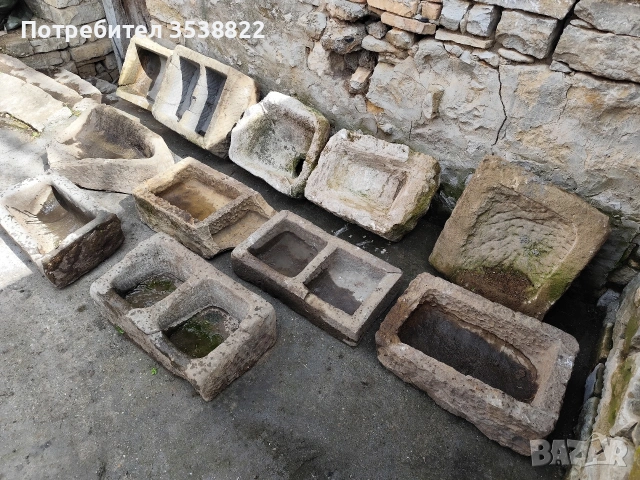 Каменни корита , снимка 3 - Декорация за дома - 54007174