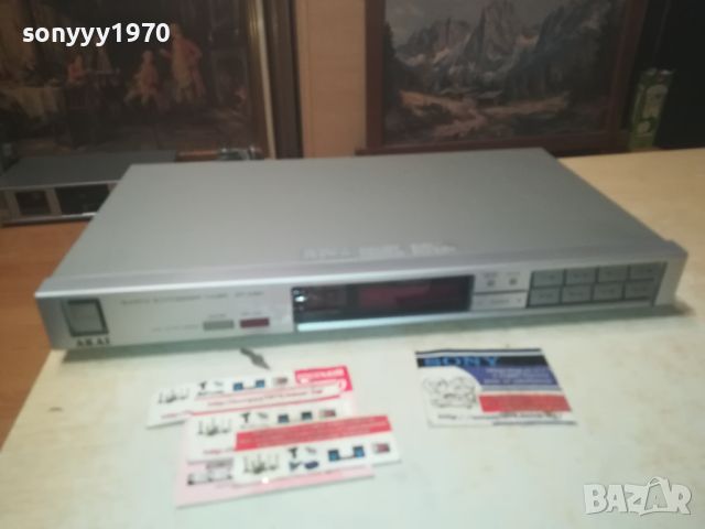 AKAI AT-A301 TUNER-MADE IN JAPAN-ВНОС SWISS 0807241502, снимка 2 - Ресийвъри, усилватели, смесителни пултове - 46511998