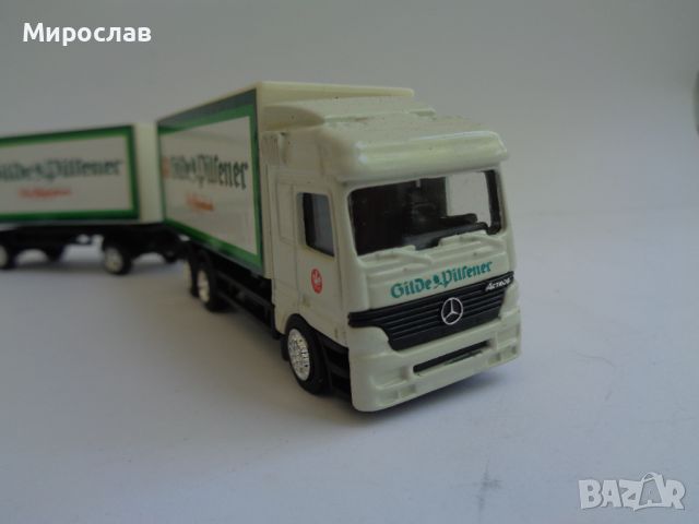  H0 1/87 MERCEDES BENZ ACTROS ТИР КАМИОН МОДЕЛ, снимка 3 - Колекции - 46405787