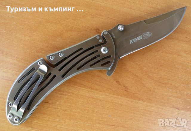Сгъваем нож KNIVES SR526E, снимка 8 - Ножове - 18125826