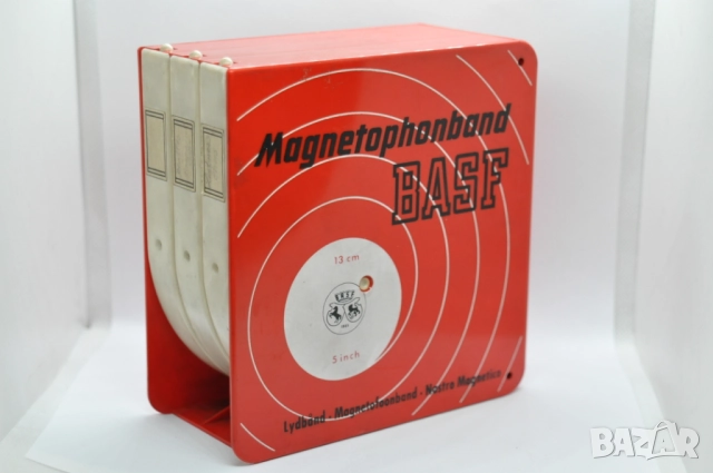 Кутия за магнетофонни ролки BASF, снимка 4 - Други - 52381814