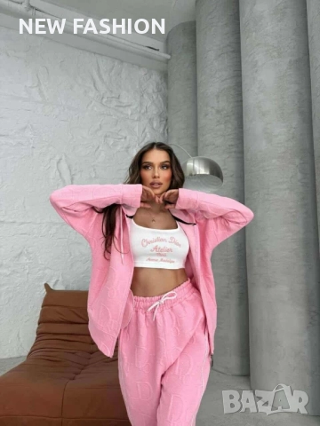 Дамски Памучен Комплект - 3 Части ✨Dior