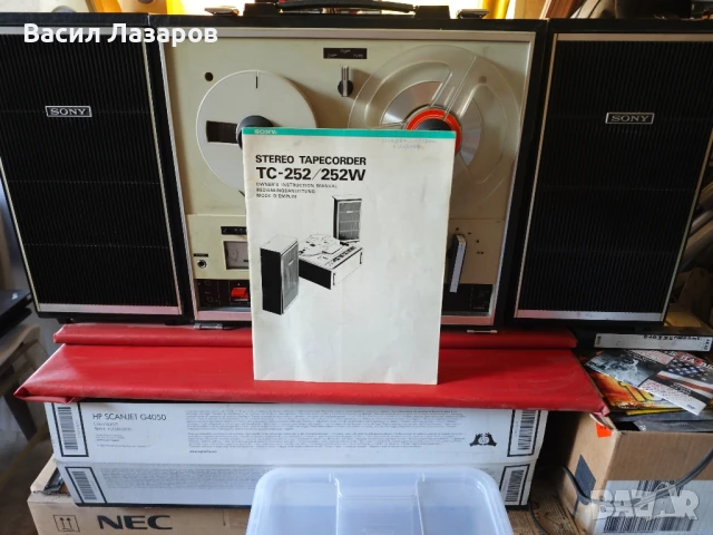 Магнетофон SONY TC-252, снимка 2 - Аудиосистеми - 51338116