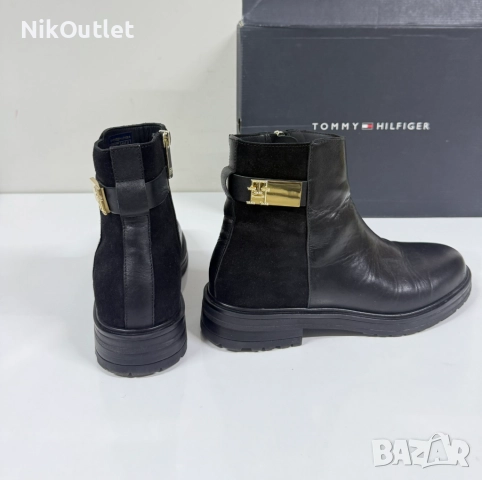 Tommy Hilfiger Lether Boots, снимка 4 - Дамски боти - 51775198