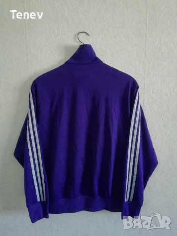 Adidas Originals Firebird Trefoil Vintage Purple оригинално горнище мъжко ретро Адидас , снимка 2 - Спортни дрехи, екипи - 53074169