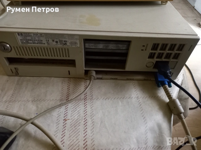 Hewlett Packard Vista XM 5/120, серия 1, заедно с клавиатура., снимка 5 - За дома - 53189555