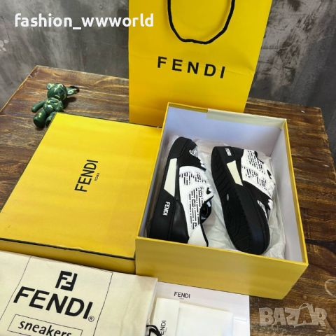 мъжки кецове FENDI-реплика, снимка 2 - Кецове - 45586983