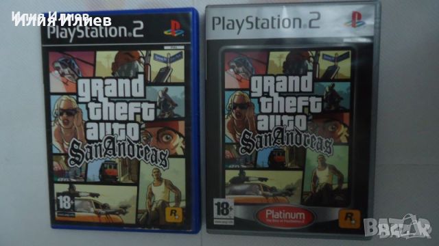 GTA San Andreas / GTA San Andreas Platinum Playstation 2, снимка 1 - Игри за PlayStation - 46667524