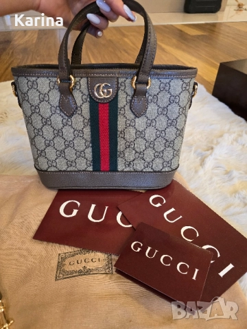 Налична чанта Gucci Ophidia Tote bag, снимка 6 - Чанти - 52243269