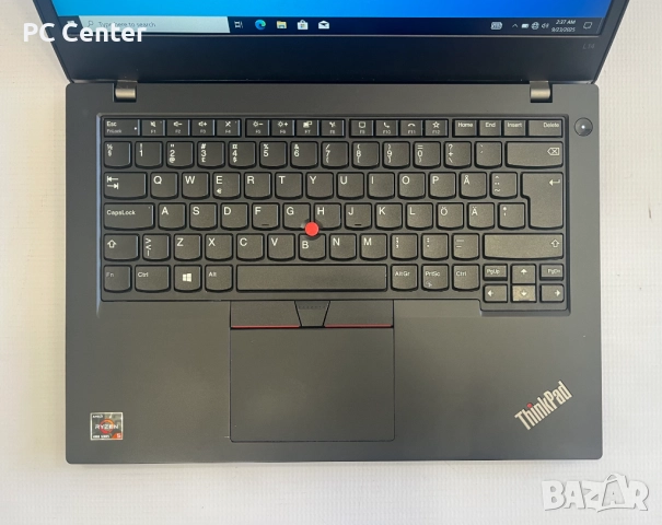 Лаптоп Lenovo ThinkPad L14, AMD Ryzen 5 4500U, 8GB ram, снимка 2 - Лаптопи за работа - 51811210